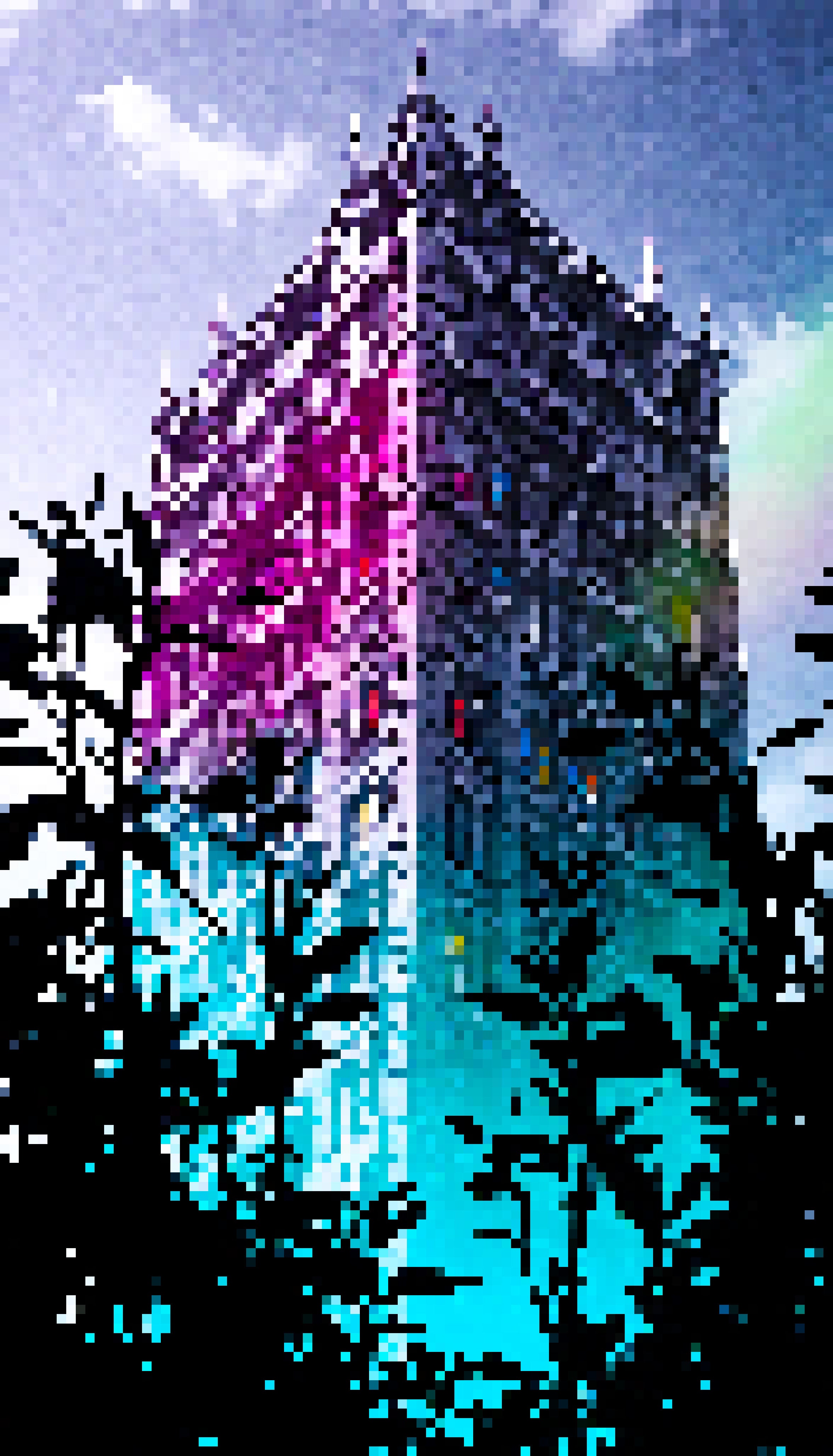 Cypress Pathway Intersection - #326 - MV8PIXELS