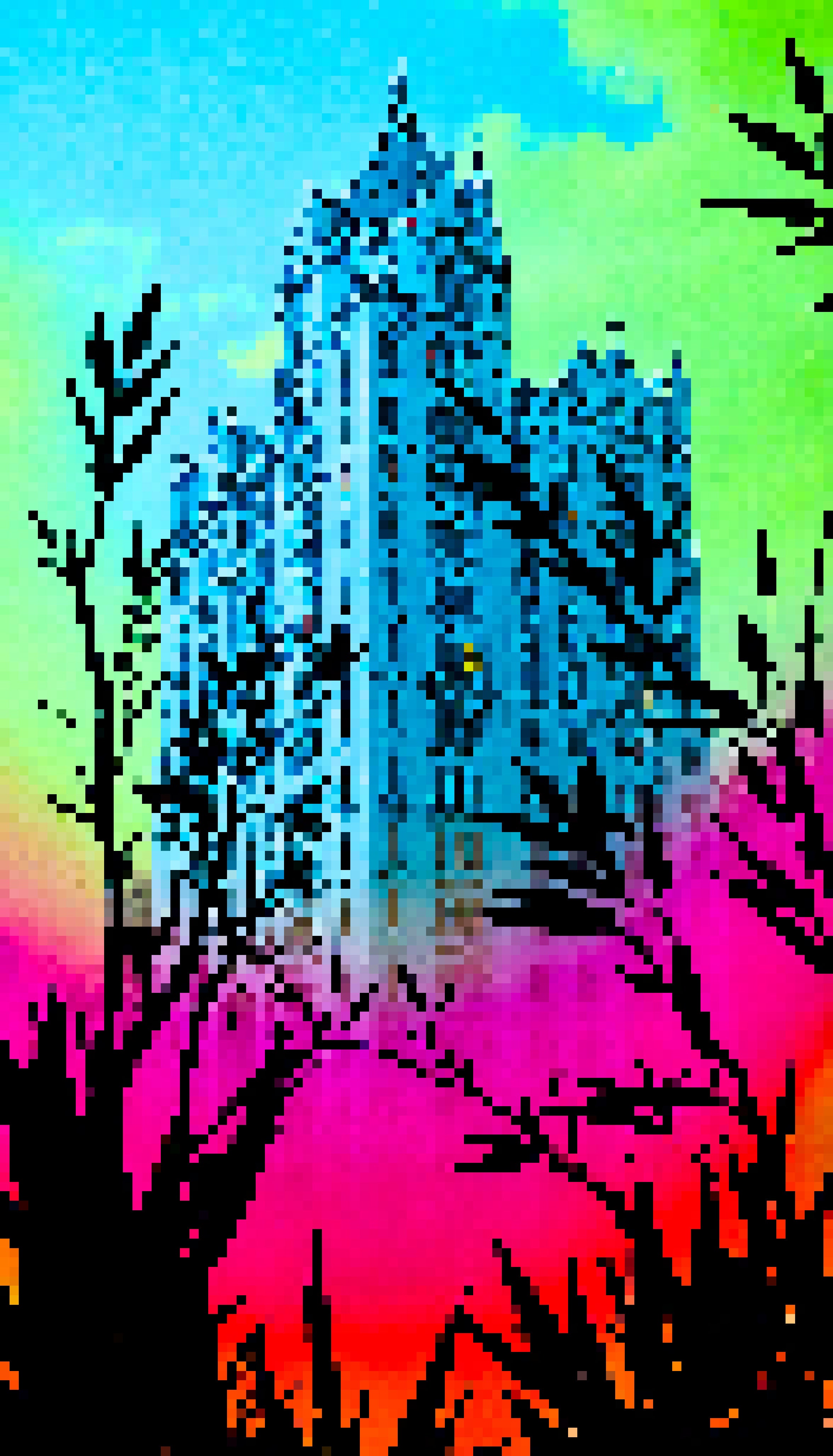 Ivy Intricate Intersection - #456 - MV8PIXELS