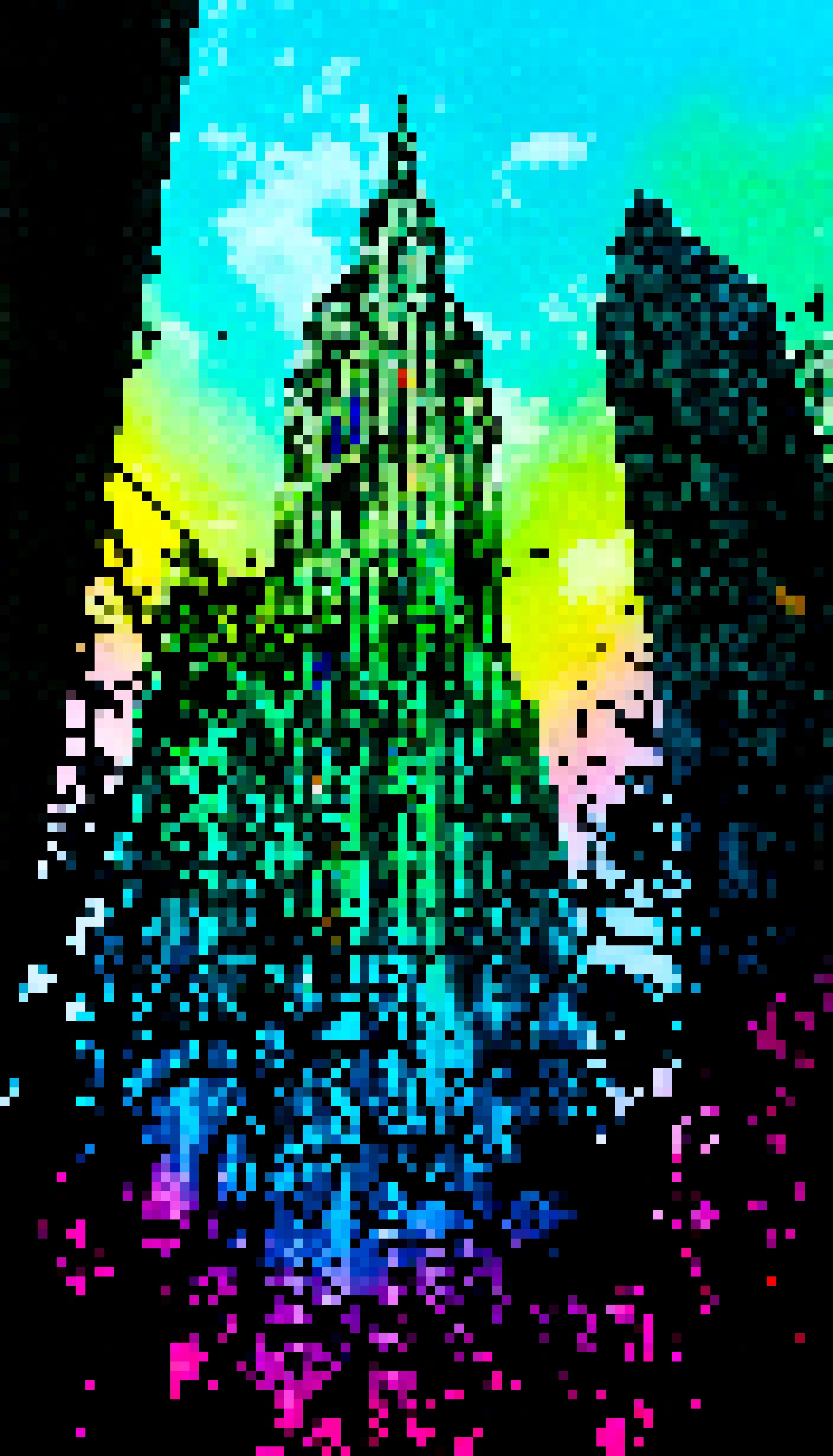 Birch Blossom Boulevard Bend - #64 - MV8PIXELS