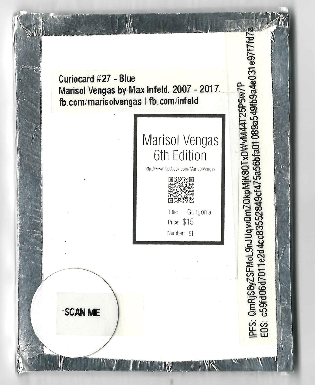 Marisol Vengas Blue 27 | One of One Original Artwork