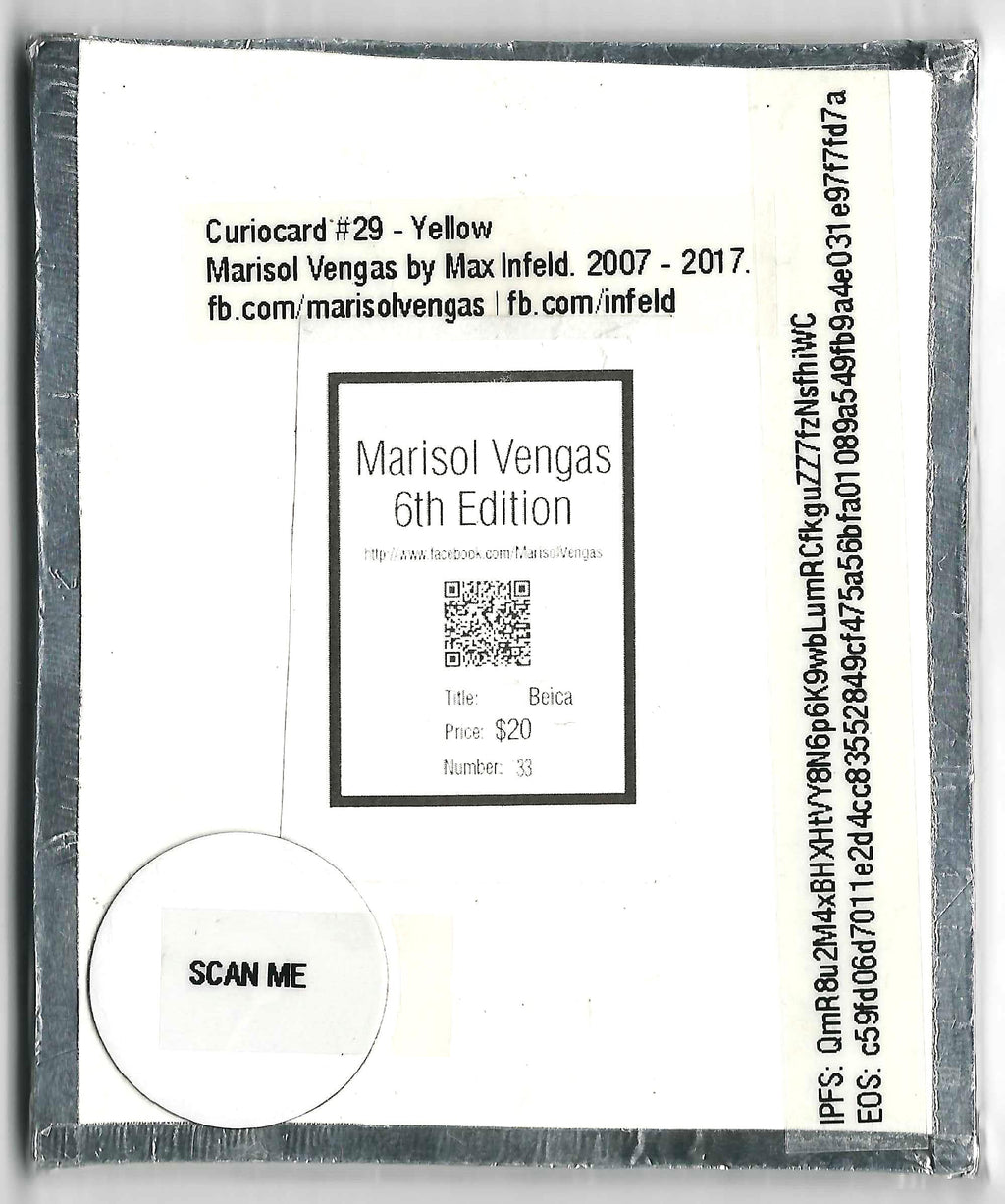 Marisol Vengas Yellow 29 | One of One Original Artwork