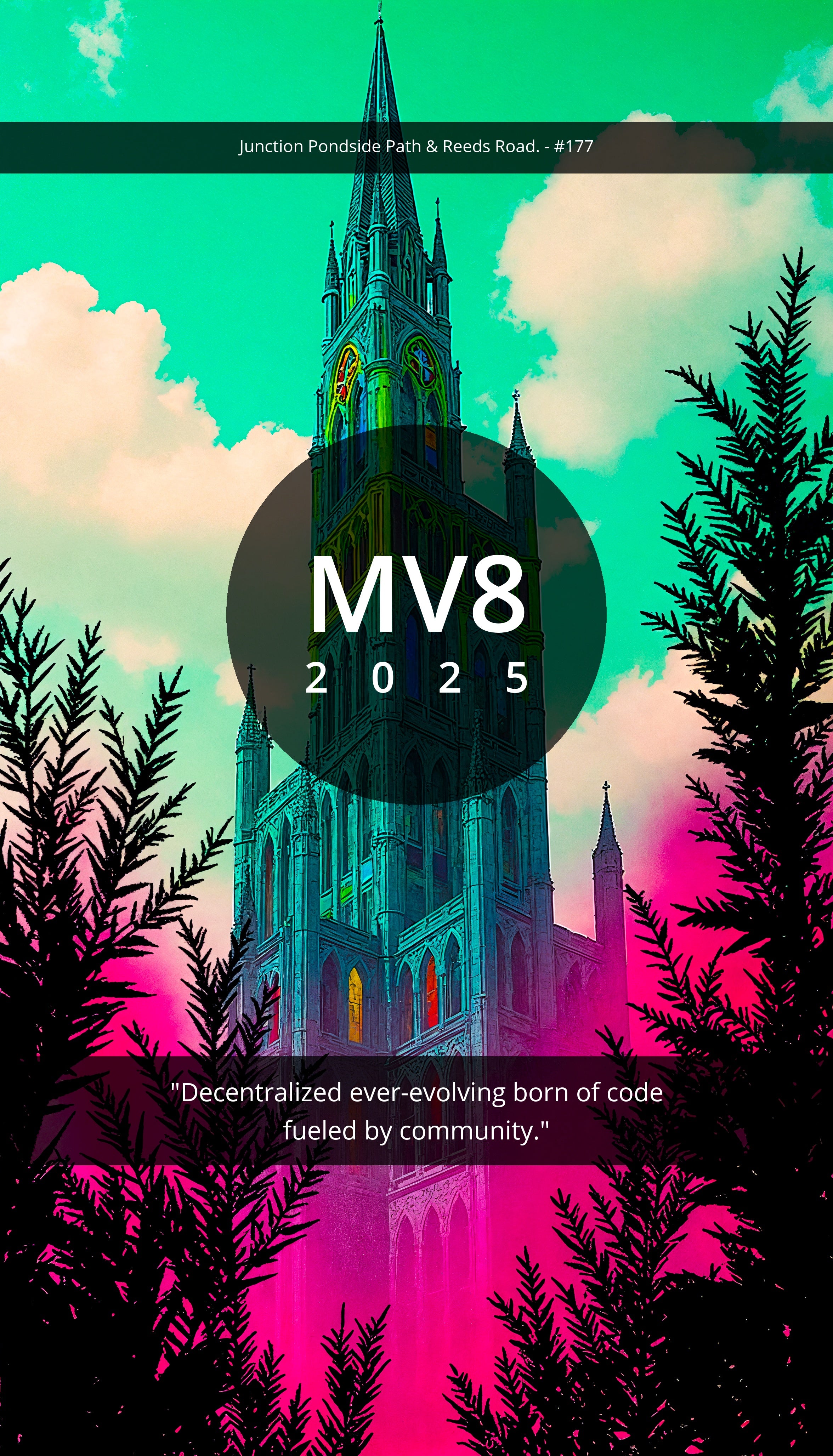 Junction Pondside Path & Reeds Road. - #177