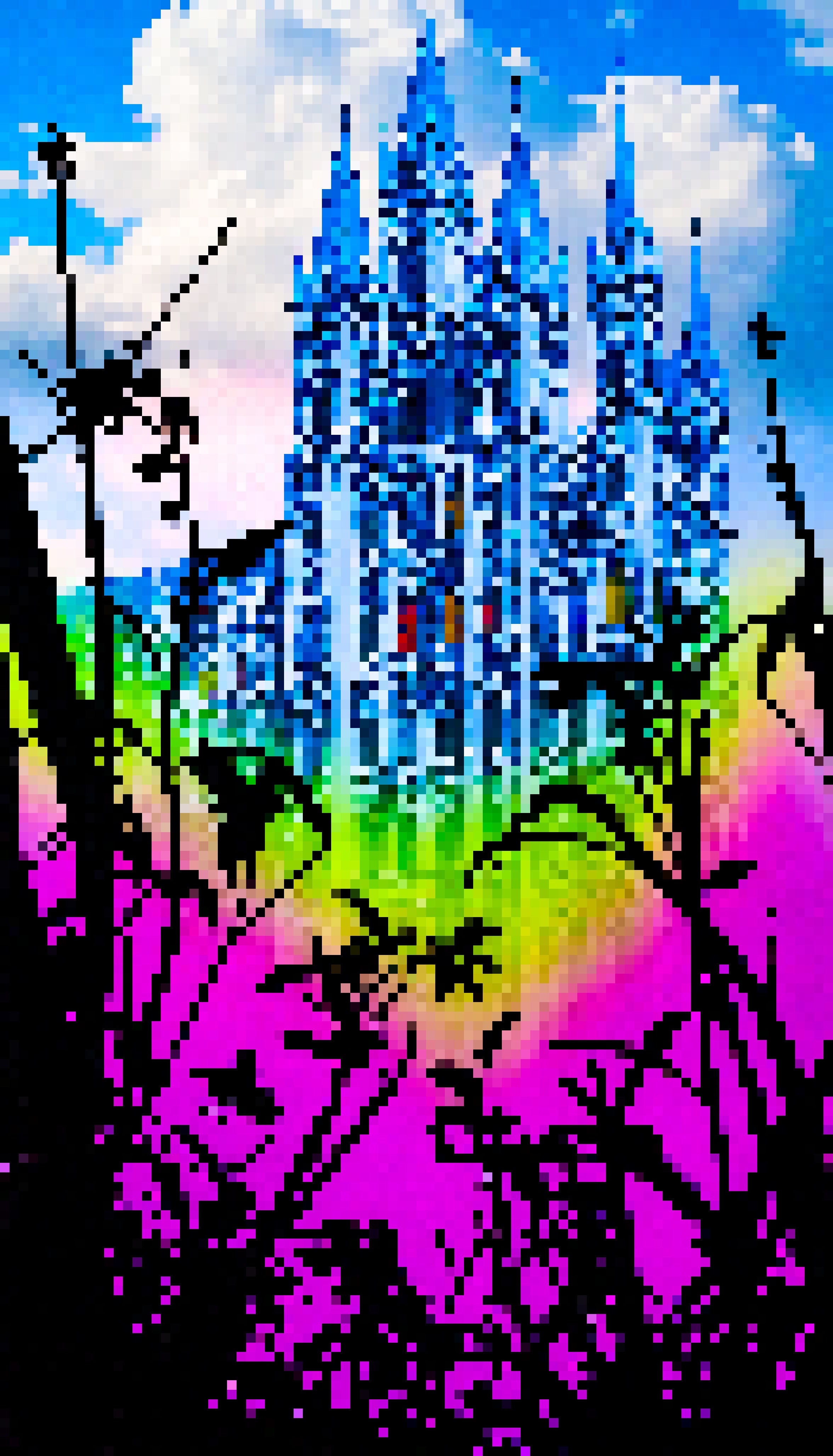 Starlight Serenade Square - #256 - MV8PIXELS