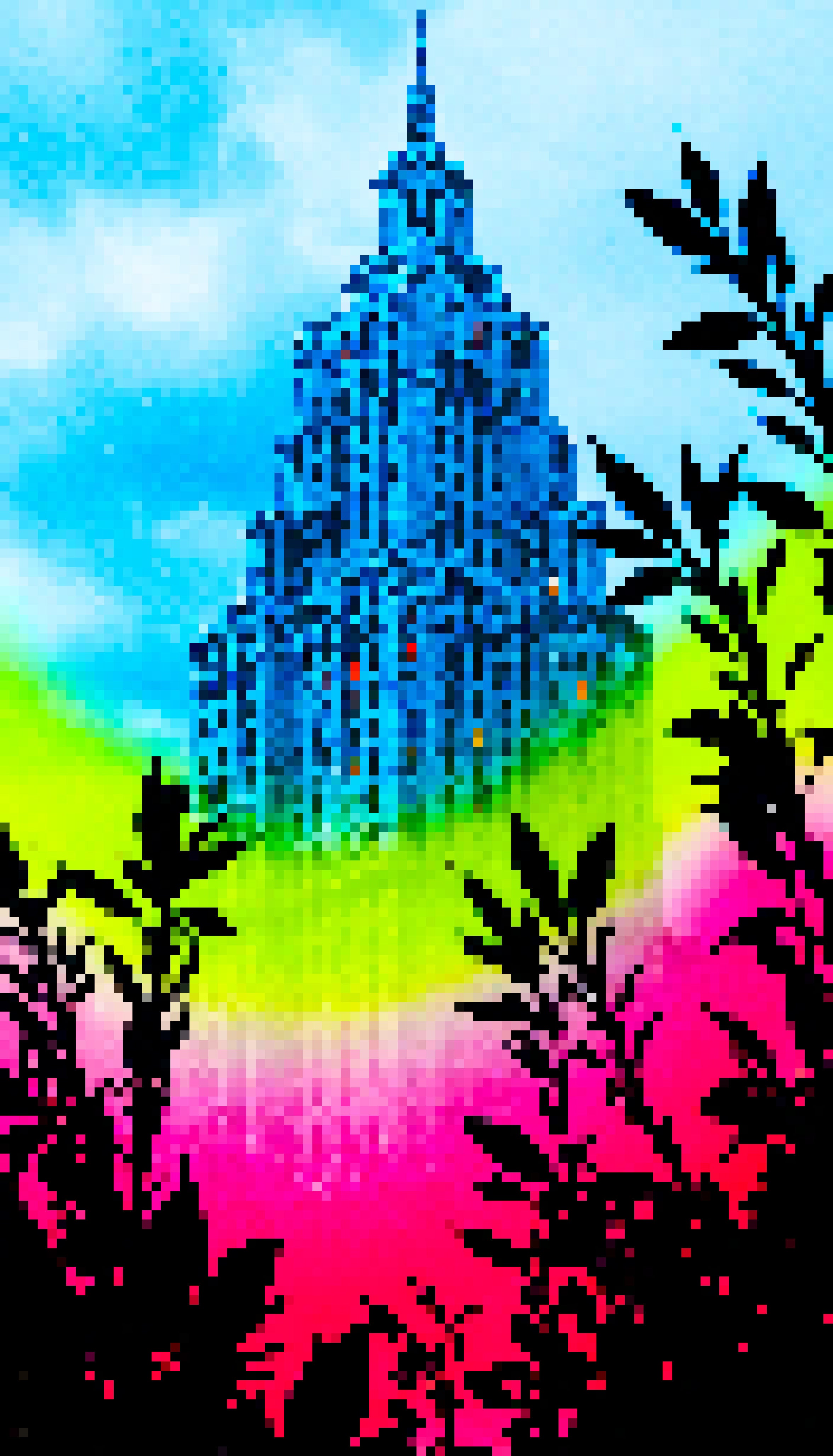 Twilight Tangle Turn - #259 - MV8PIXELS