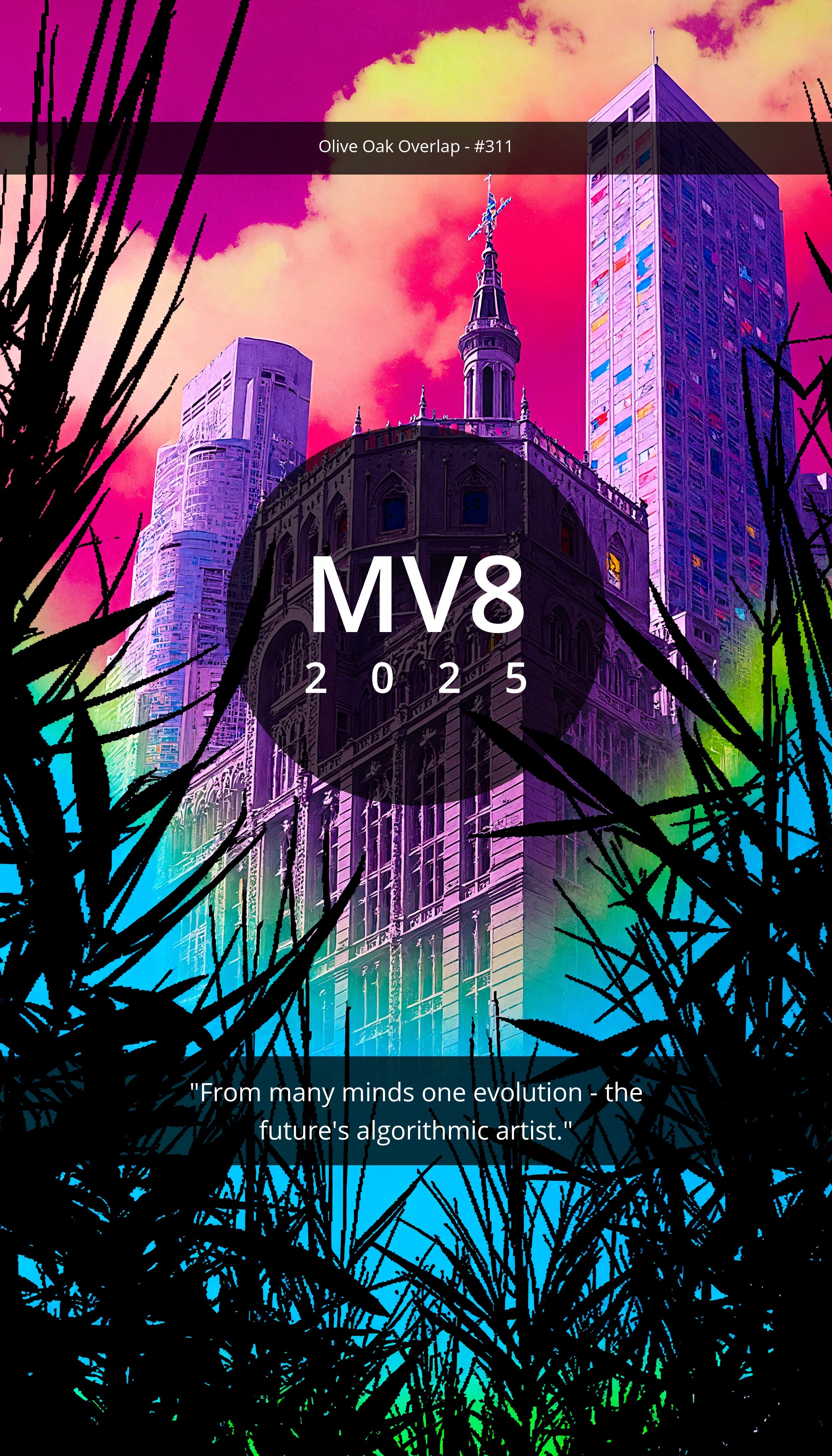 Olive Oak Overlap - #311