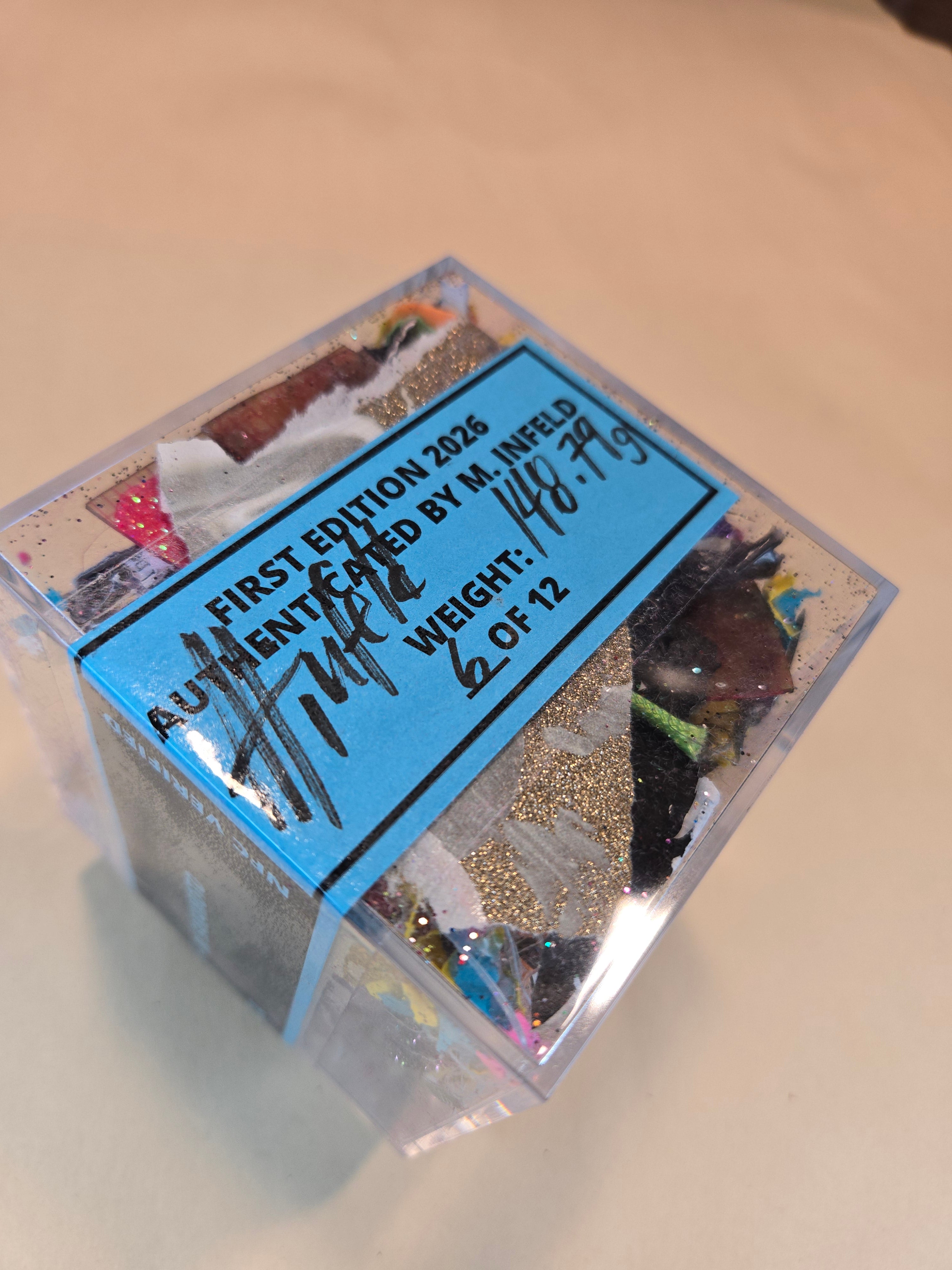 6 of 12 - Golden Glitter - ARTISTSHITBOX - 2026