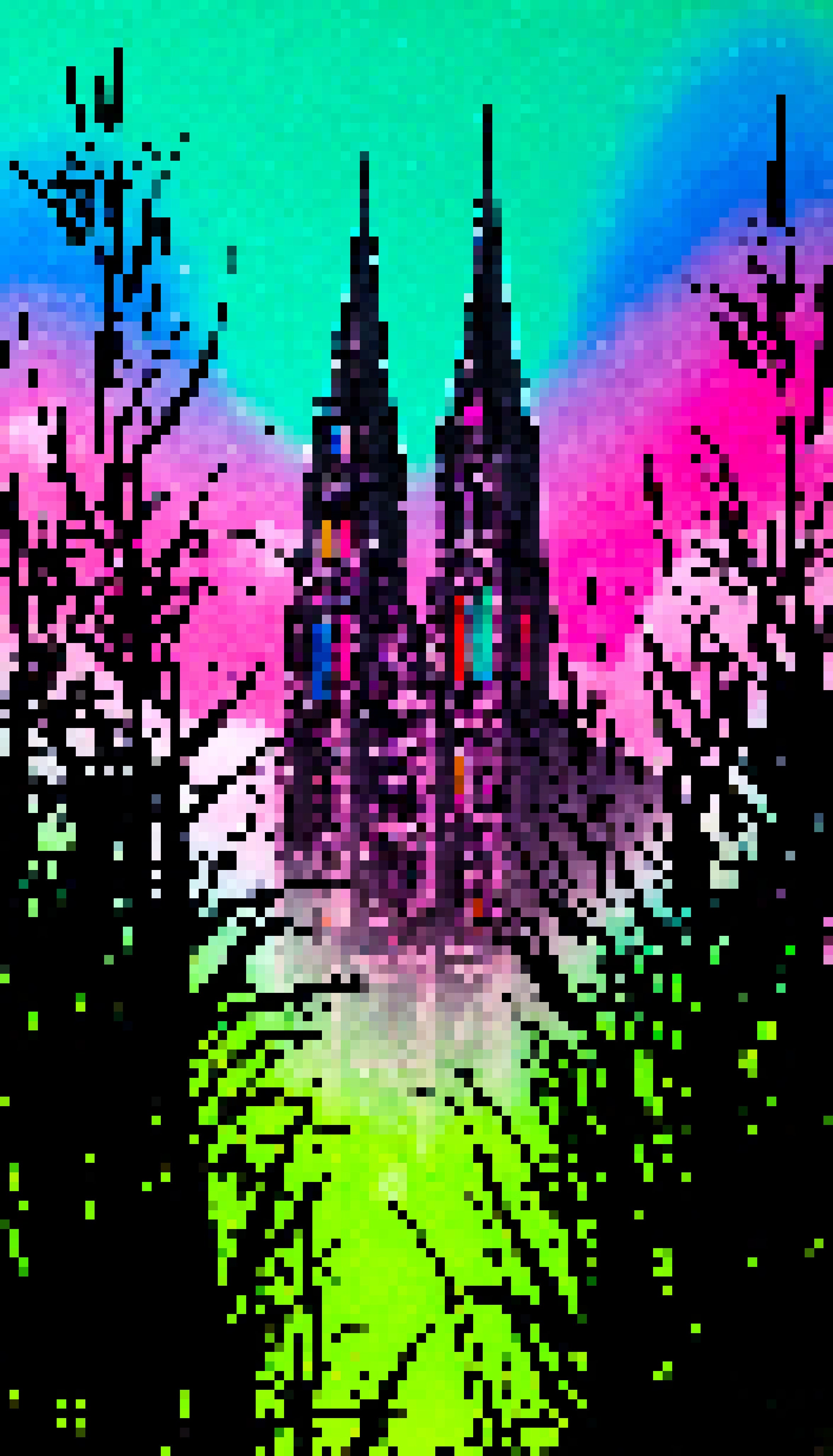 Cypress Corridor Crisscross - #395 - MV8PIXELS