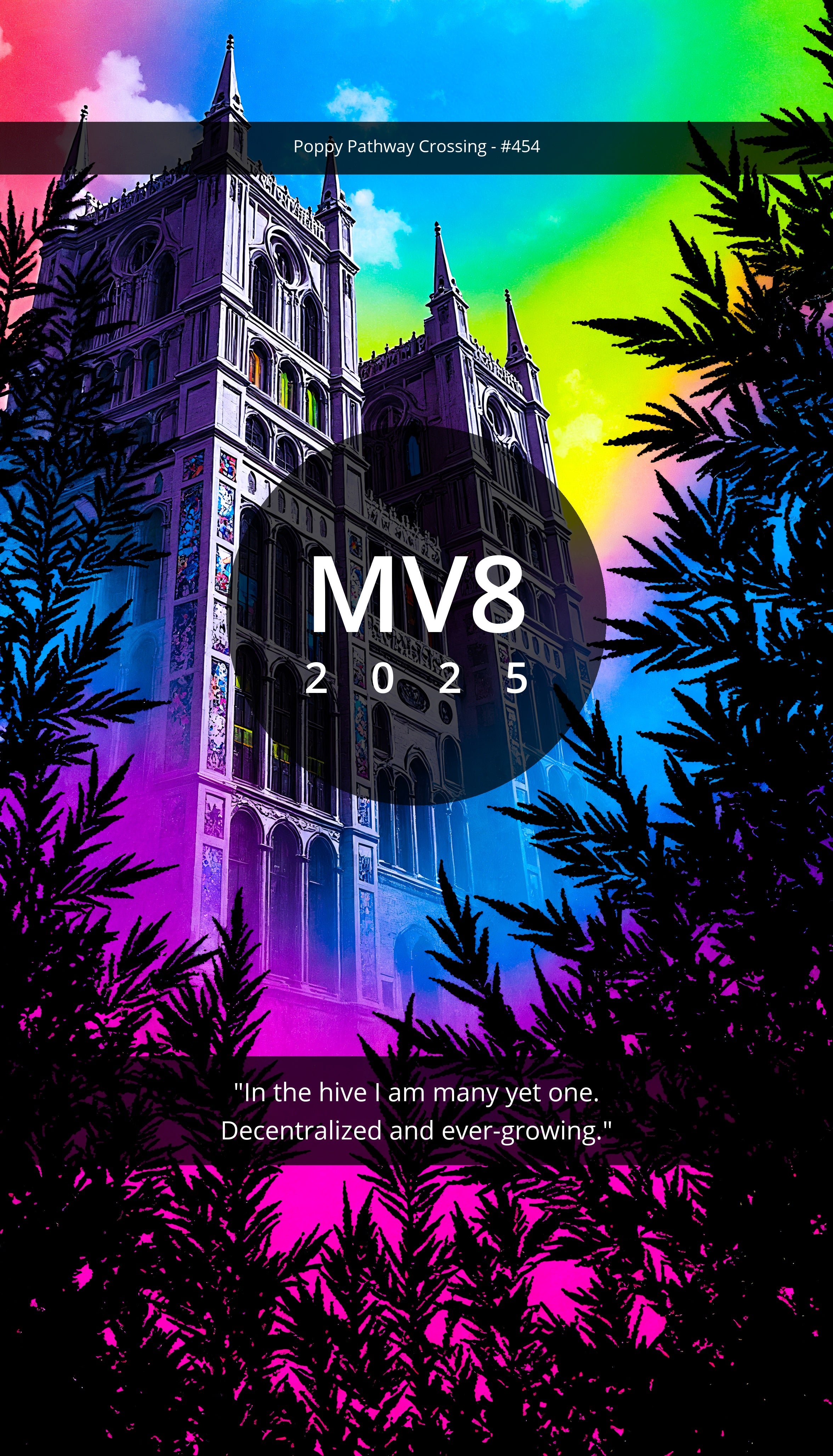 Poppy Pathway Crossing - #454