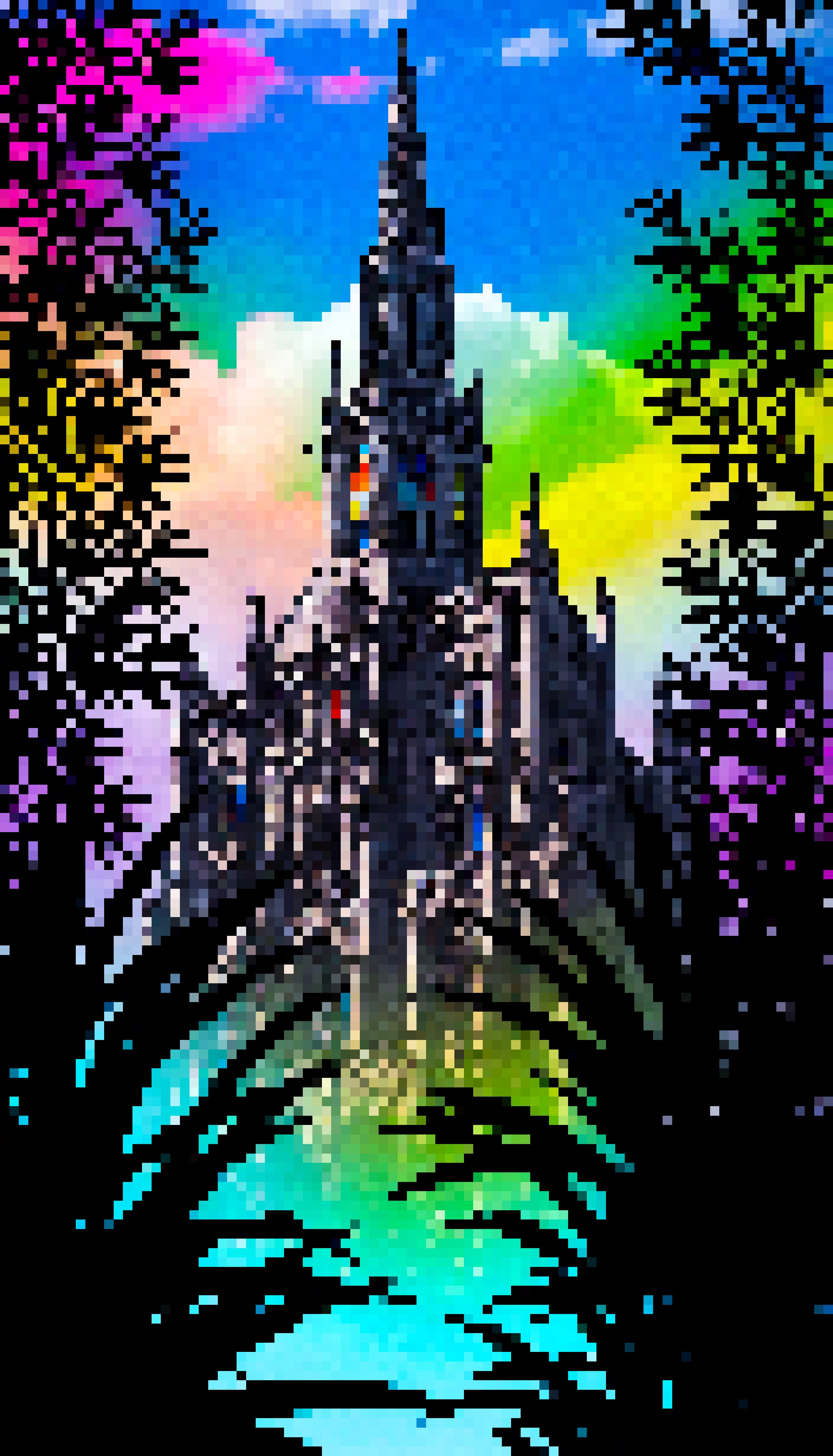 Rainbow Ravine Intersection & Moonbeam Meadow Link - #475 - MV8PIXELS