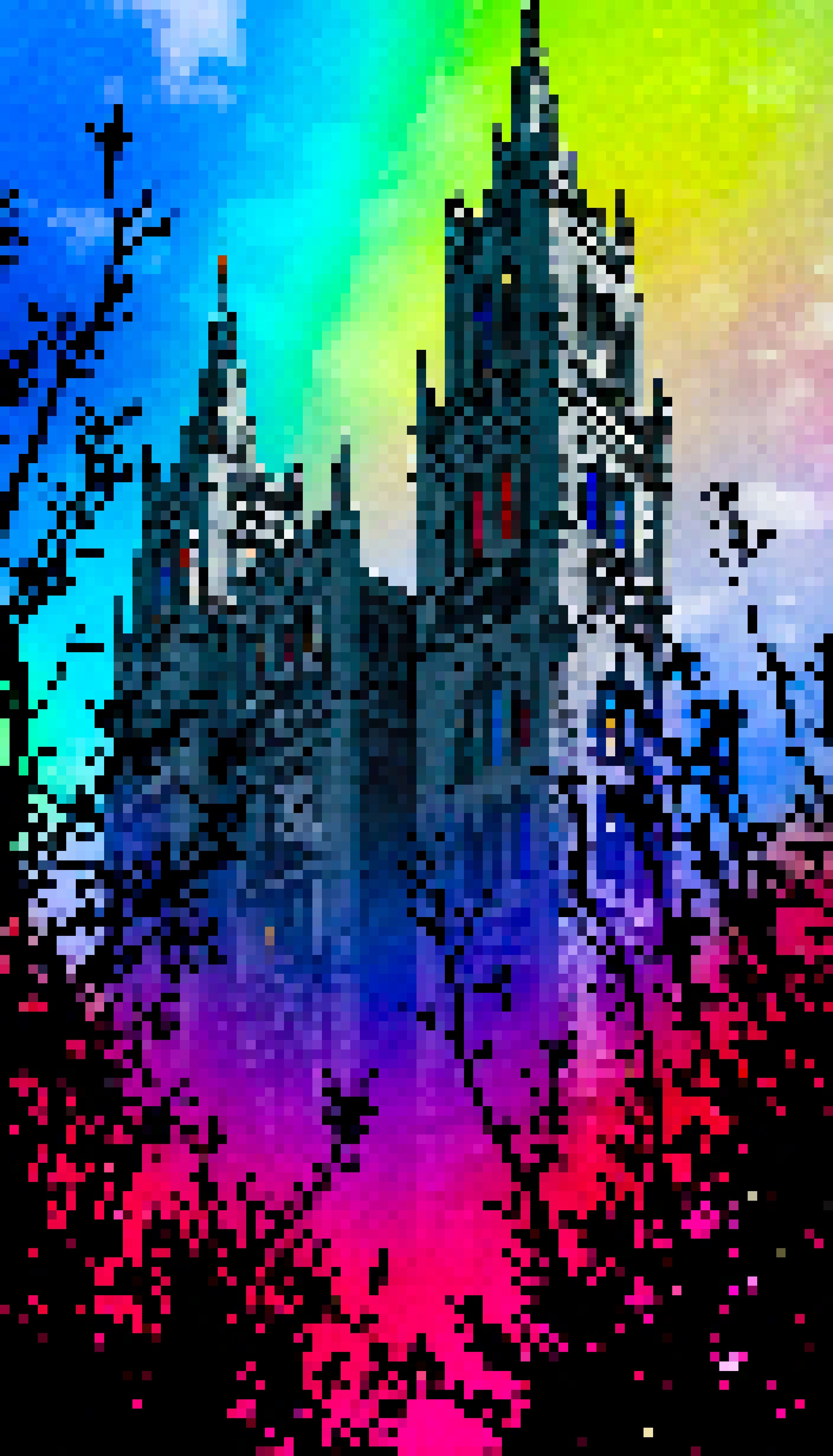 Northern Lights Node & Aurora Avenue Apex - #478 - MV8PIXELS