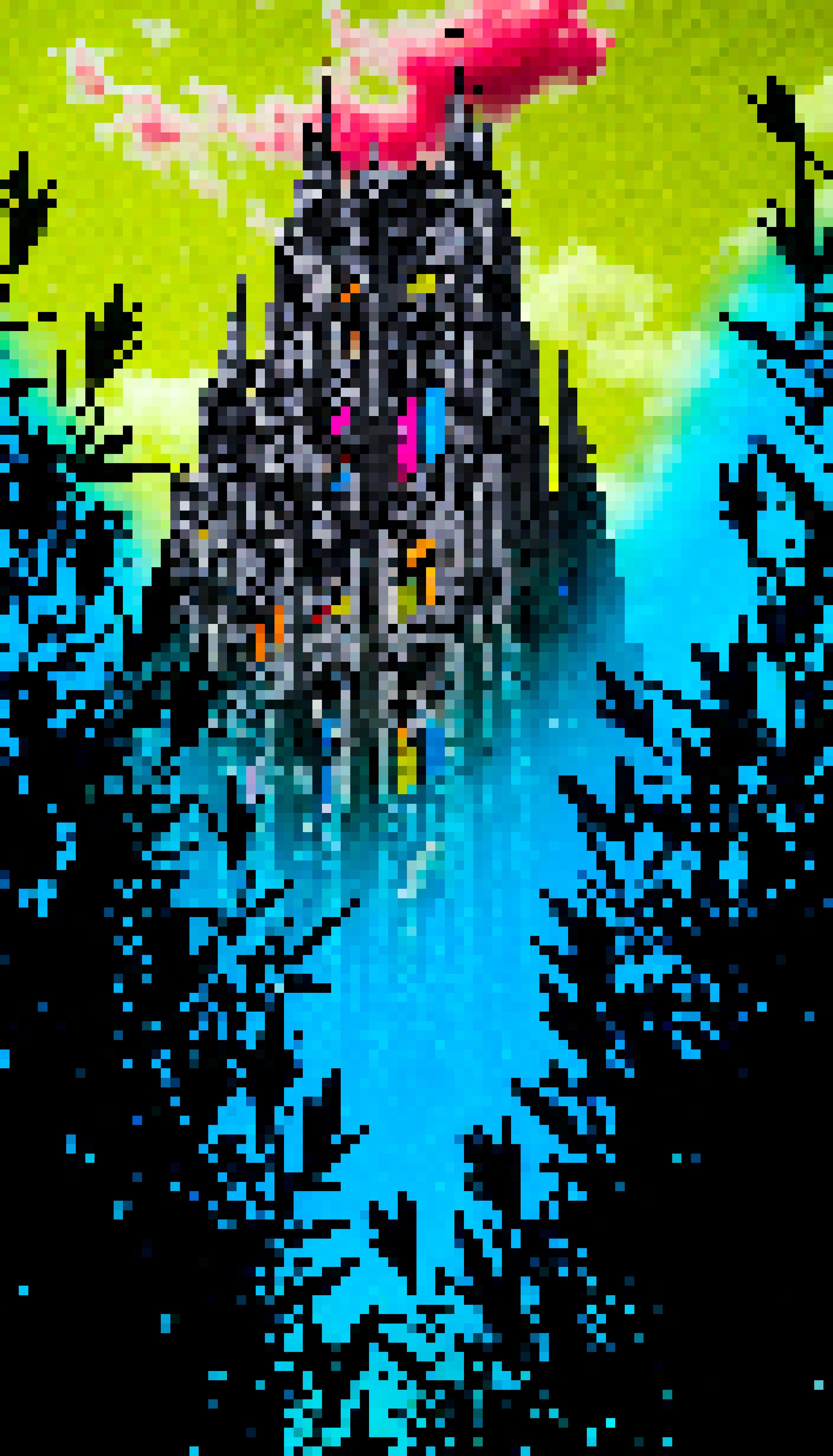 Shimmering Stream & Luminous Loop Linkage - #482 - MV8PIXELS