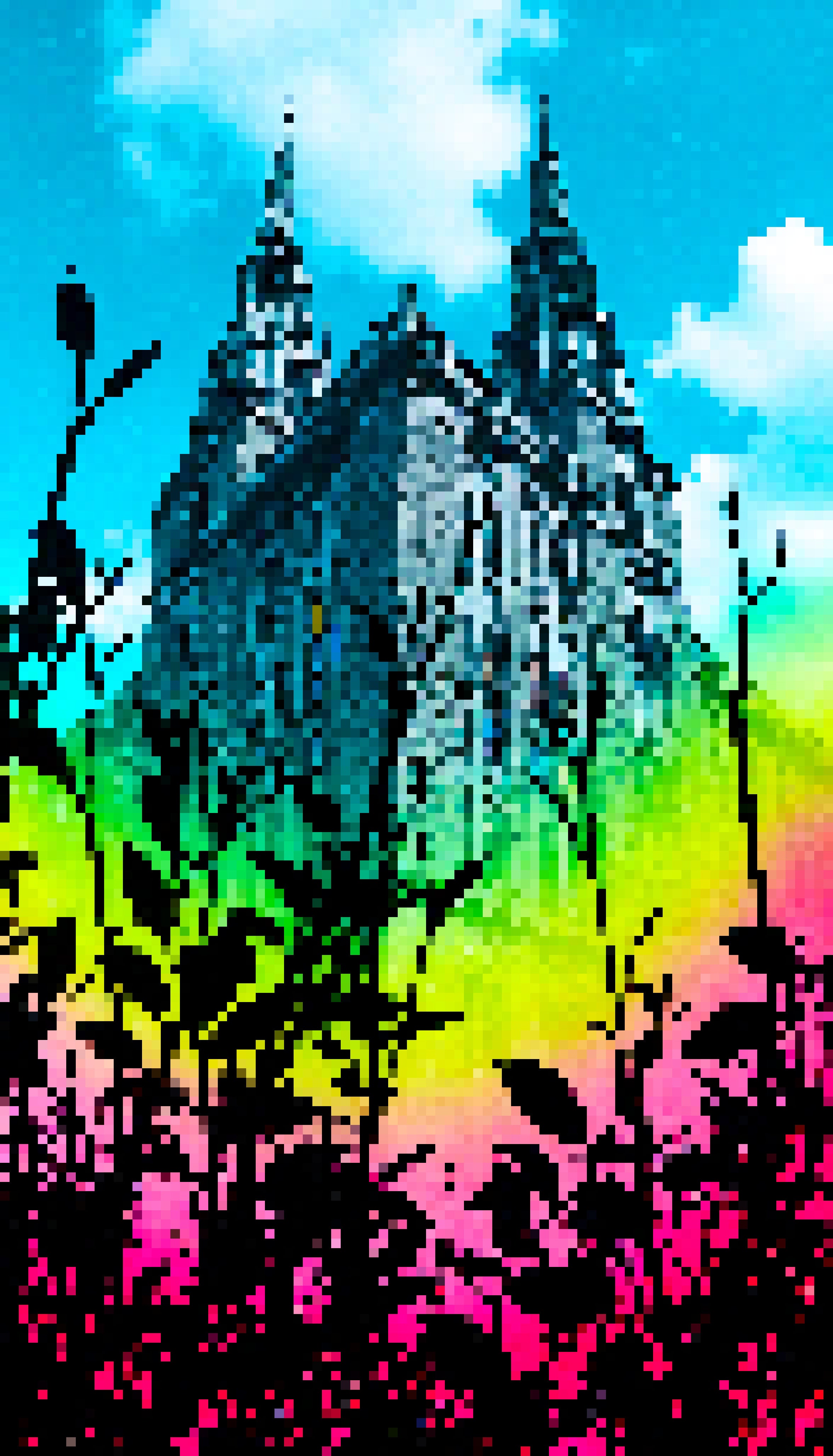 Cherry Circle Crossroads - #541 - MV8PIXELS