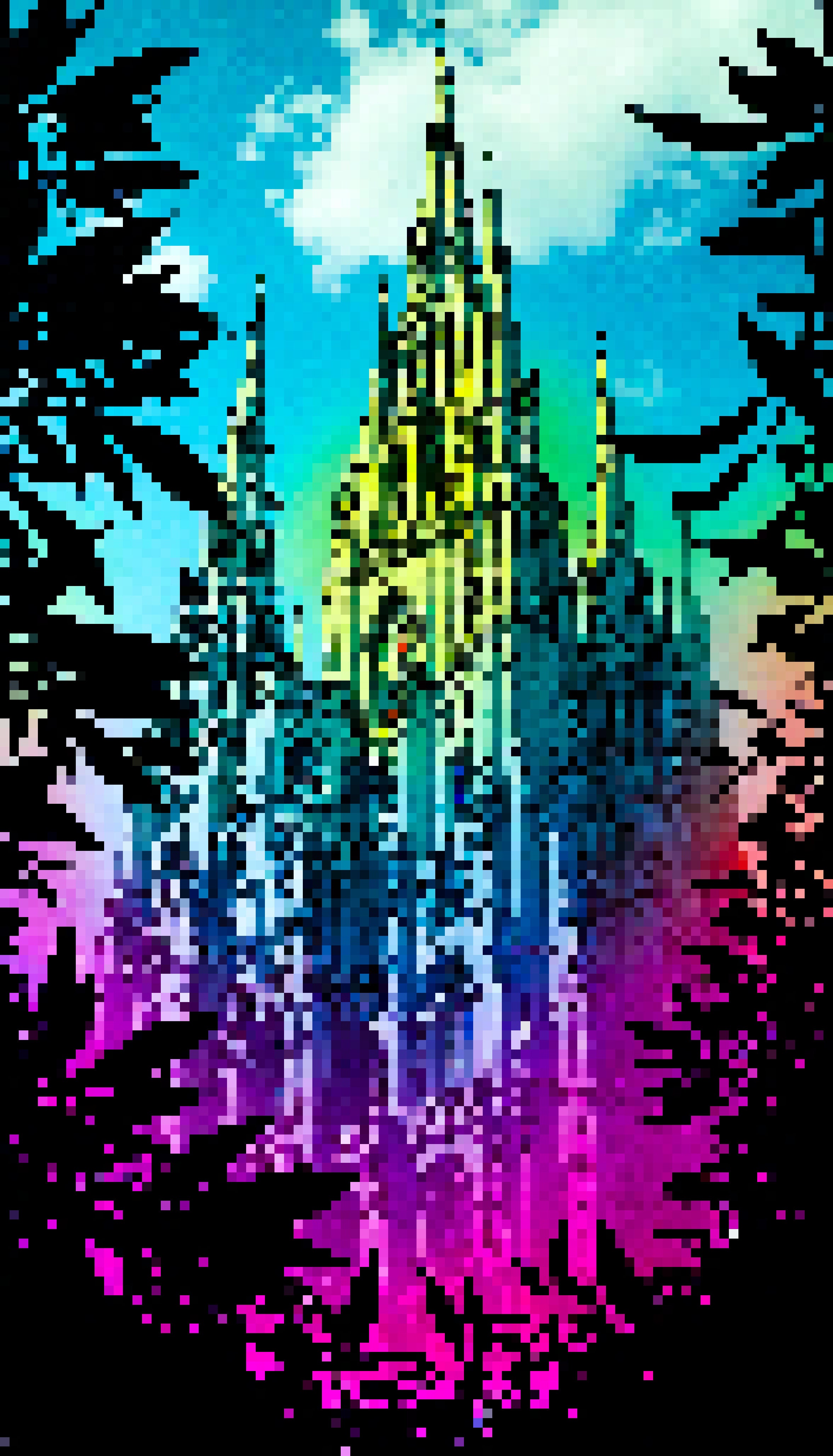 Spruce Split - #574 - MV8PIXELS