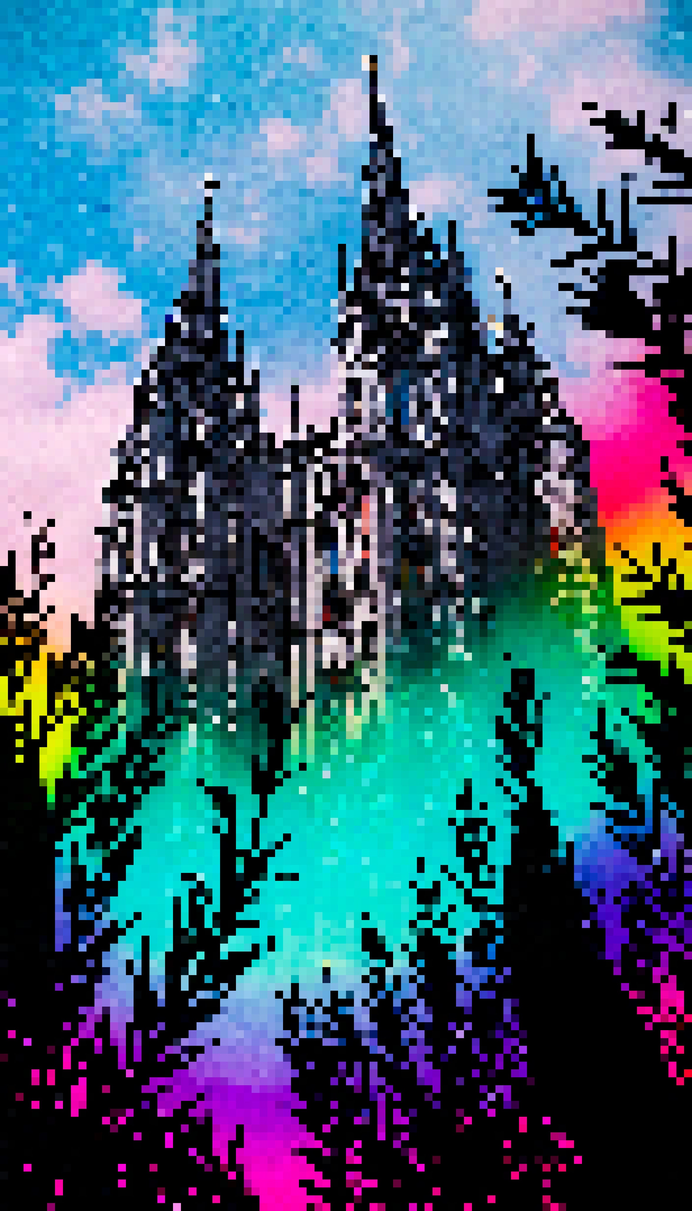 Sunset Boulevard Blend Intersection - #628 - MV8PIXELS