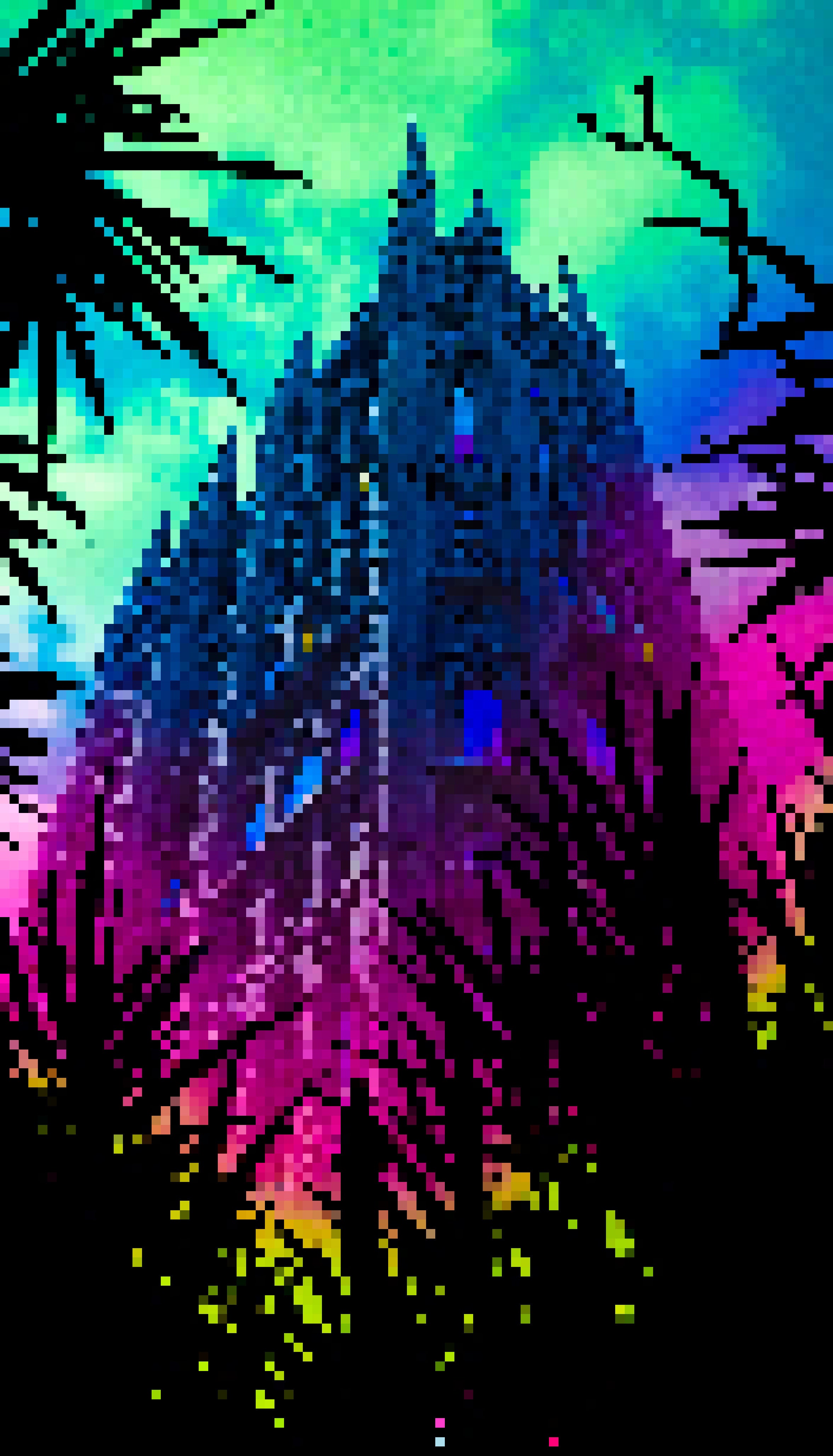Radiant Rainforest Rendezvous - #641 - MV8PIXELS
