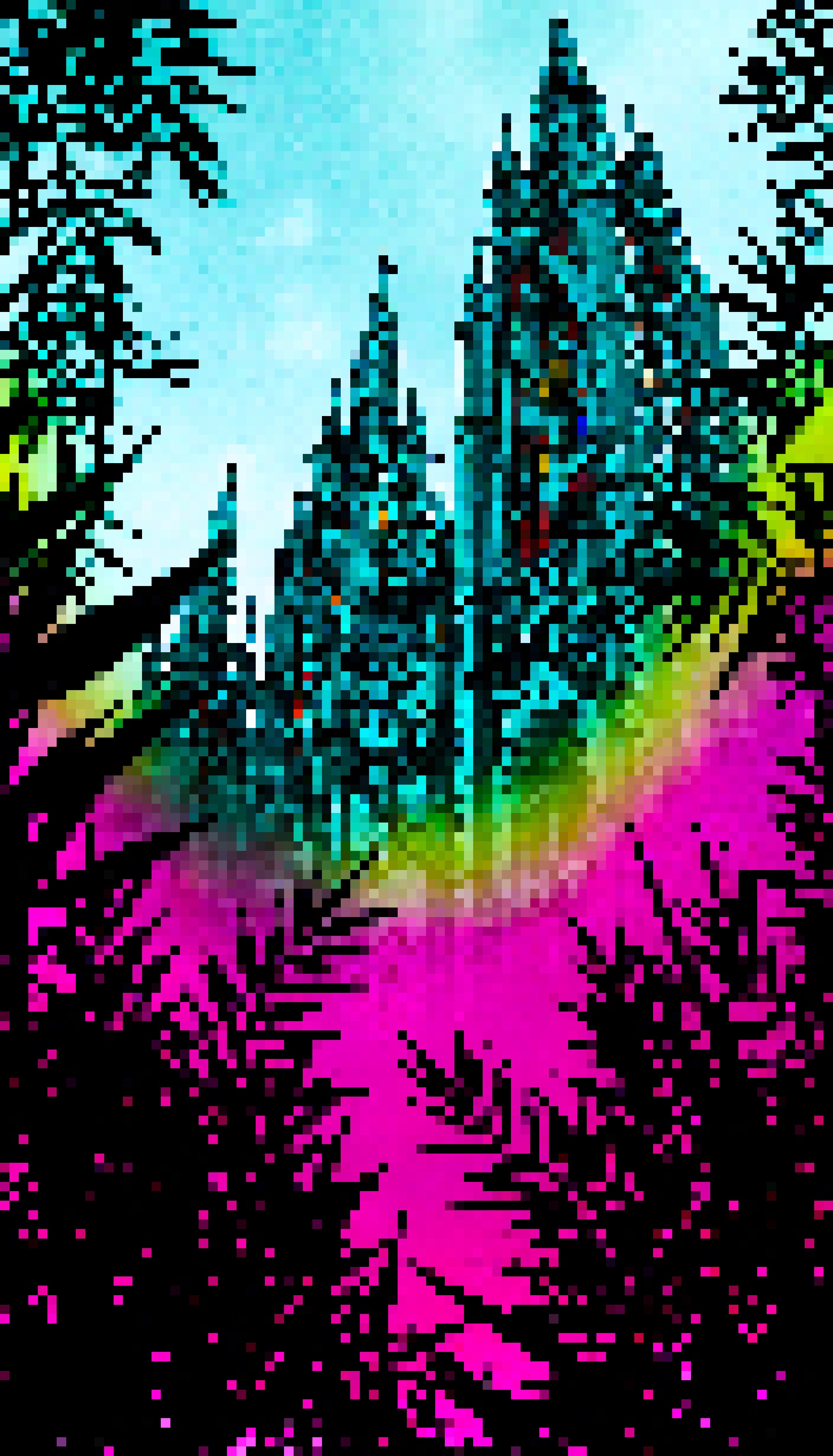 Sunset Boulevard Triangle - #687 - MV8PIXELS – Marisol Vengas
