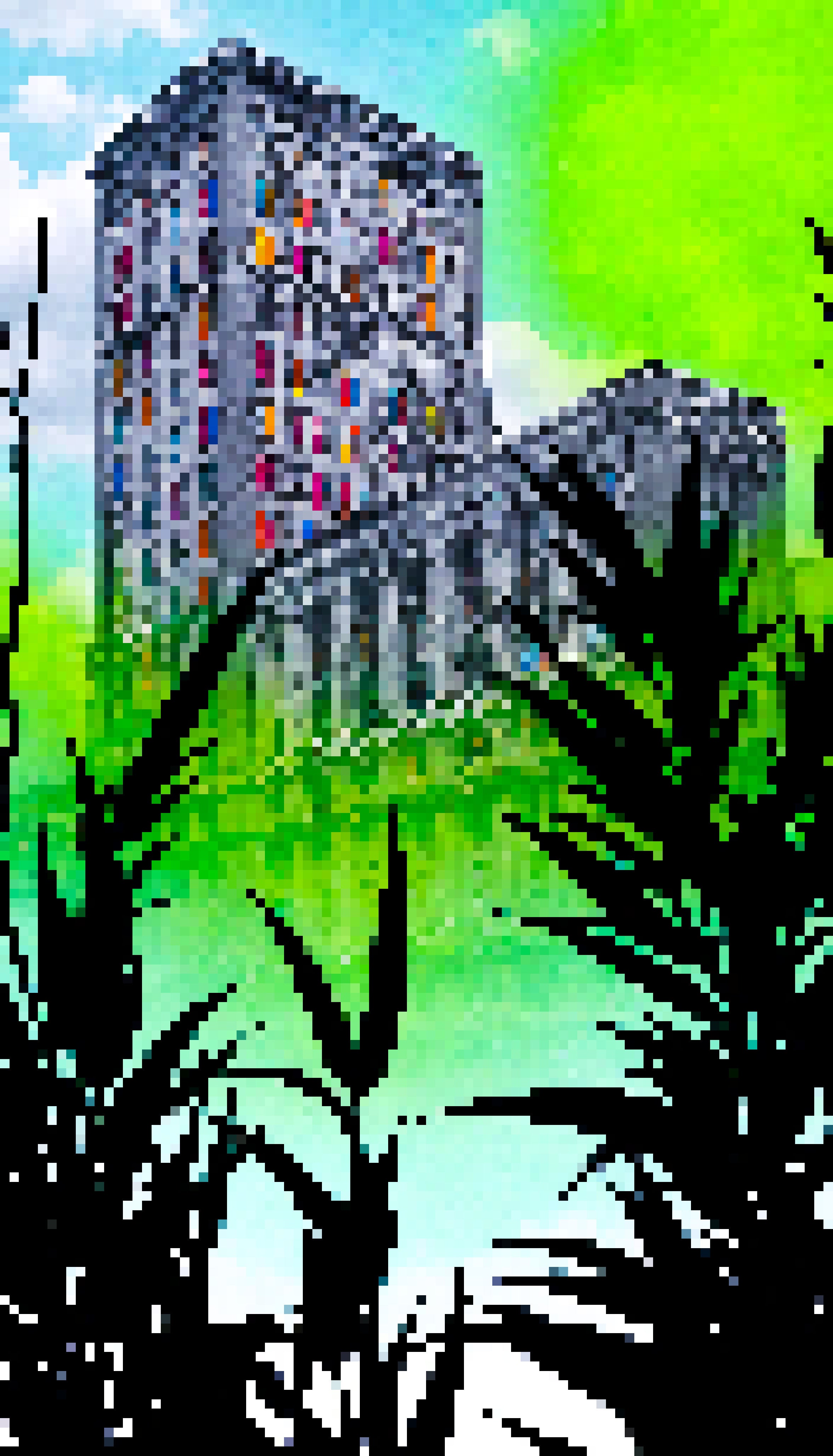 Moonlight Mesa Crossroads - #722 - MV8PIXELS