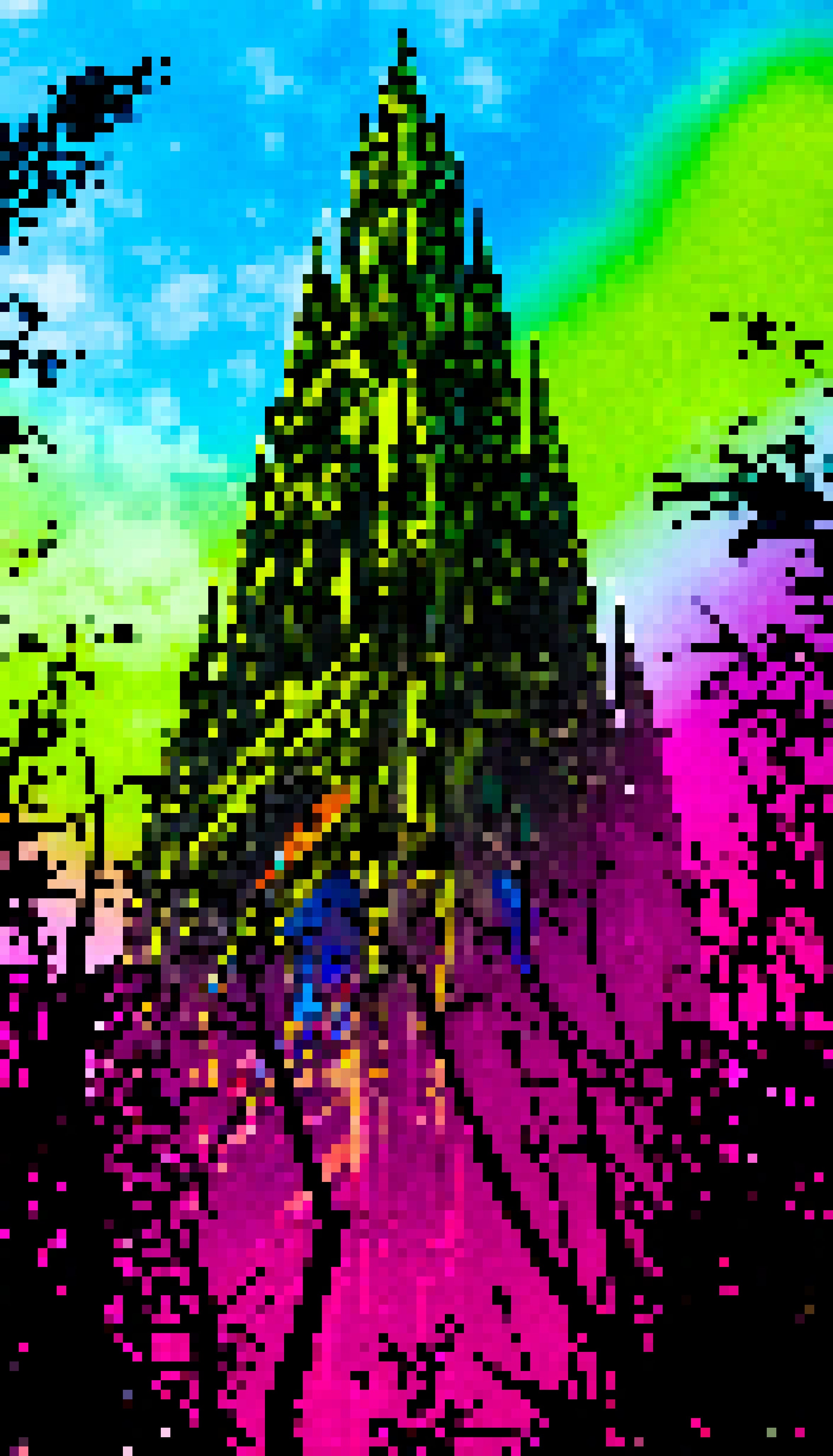 Serene Stream Roundabout - #723 - MV8PIXELS