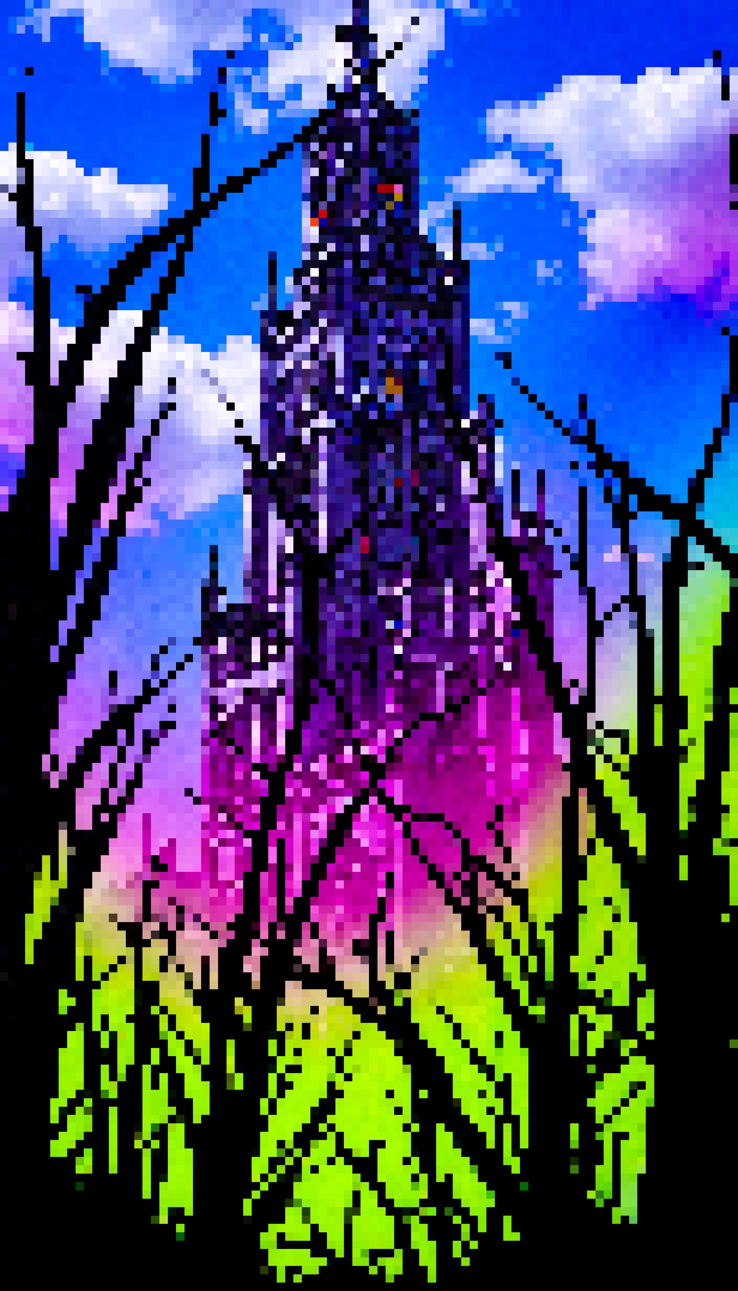Pine Pathway Parallel - #725 - MV8PIXELS