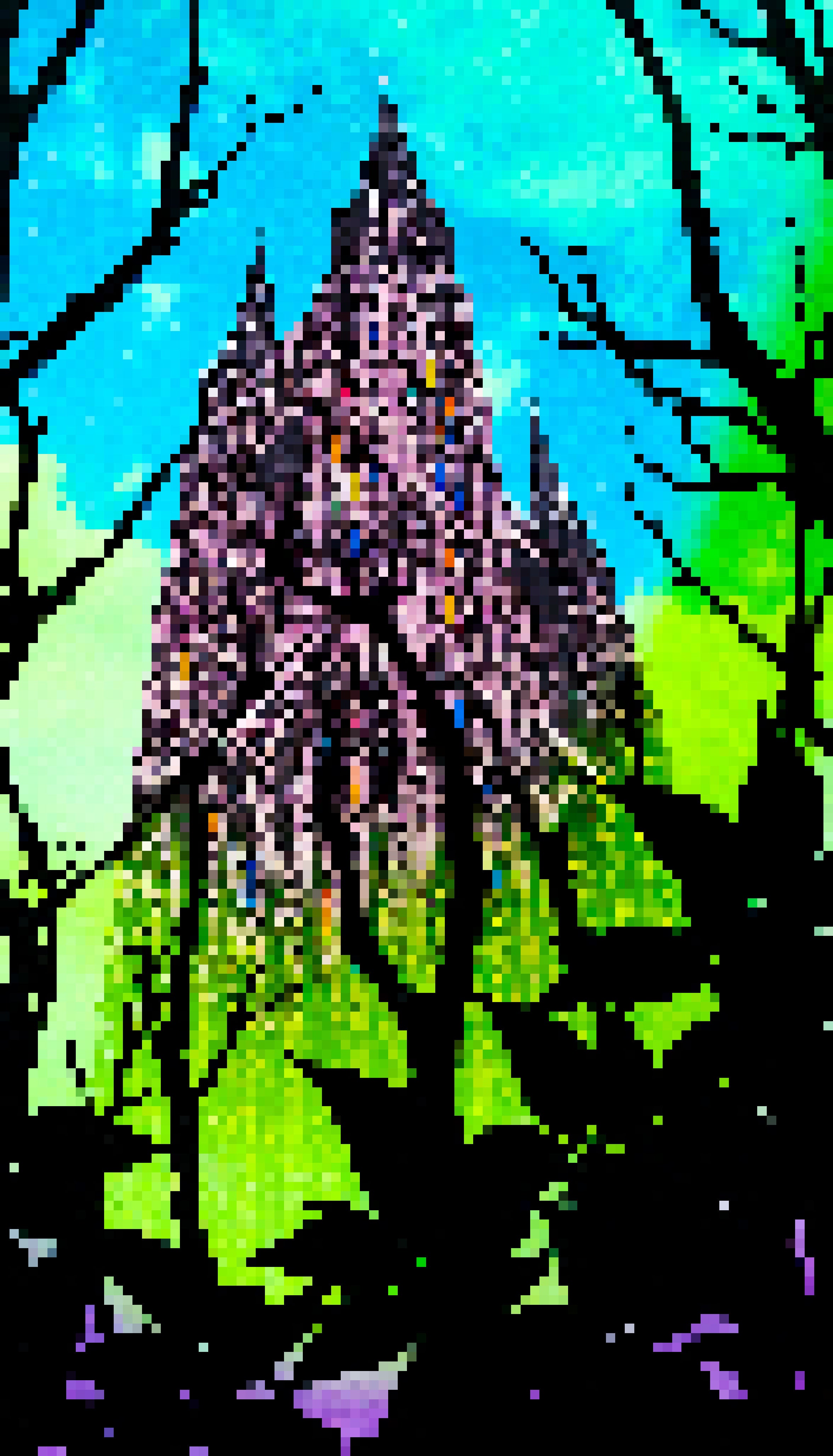 Magnolia Mingle Square - #857 - MV8PIXELS