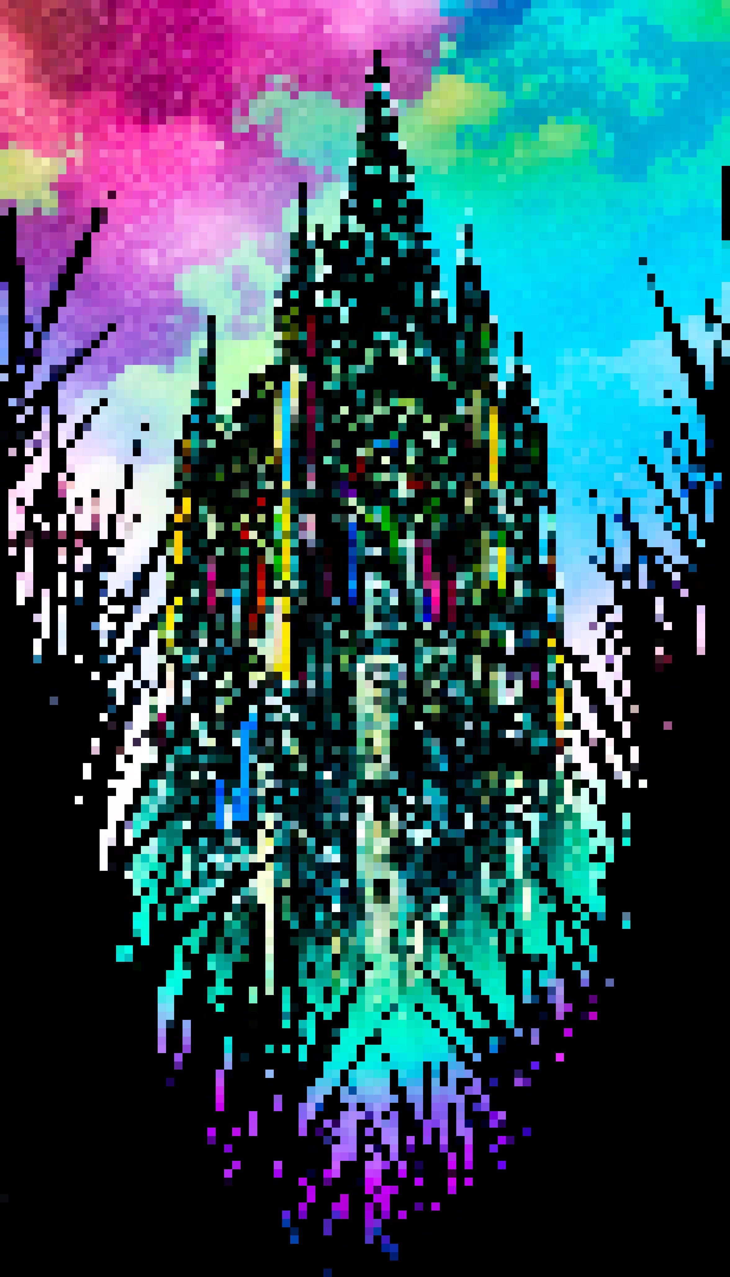 Evergreen Forest Intersection - #873 - MV8PIXELS